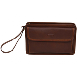 Pochette en cuir gras Homme Katana 36111