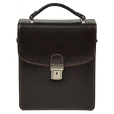 Sacoche en cuir à fermoir Homme Katana 63026