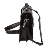 Sacoche en cuir à fermoir Homme Katana 63026
