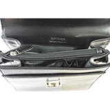 Sacoche en cuir à fermoir Homme Katana 63026