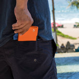 OGON Big Stockholm Card Holder in Aluminum