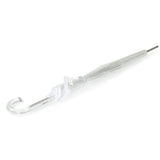 Transparent Bell Umbrella Isotoner 09357 White