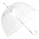 Transparent Bell Umbrella Isotoner 09357 White