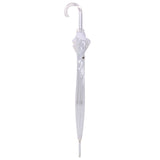 Transparent Bell Umbrella Isotoner 09357 White