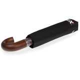 Folding umbrella X-TRA Solid Deluxe Crook wood Isotoner 09485