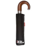 Folding umbrella X-TRA Solid Deluxe Crook wood Isotoner 09485