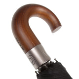 Folding umbrella X-TRA Solid Deluxe Crook wood Isotoner 09485