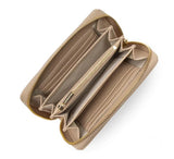 Dune Lancaster Zipped Wallet 129-17 Dark Beige 