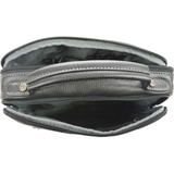 Men's leather shoulder bag Katana 69319 black