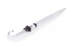Transparent Bell Umbrella Isotoner 09357 Black