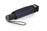 Parapluie pliant X-TRA Solide Isotoner Bleu Marine Homme 09379