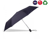 Parapluie pliant X-TRA Solide Isotoner Bleu Marine Homme 09379