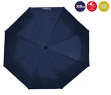 Parapluie pliant X-TRA Solide Isotoner Bleu Marine 09406