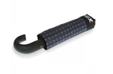 Folding Umbrella X-TRA Solid Crook Isotoner Tie 09407