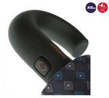 Folding Umbrella X-TRA Solid Crook Isotoner Tie 09407