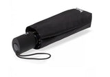 Isotoner 09483 Flat Folding Umbrella Black