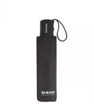 Isotoner 09483 Flat Folding Umbrella Black