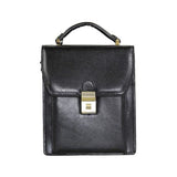 Katana Leather Clasp Satchel 63015
